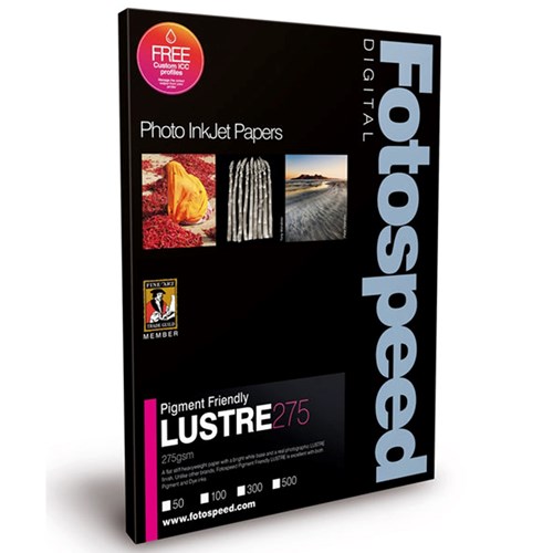 Fotospeed PF Lustre 275 A3+ - 50 sheets