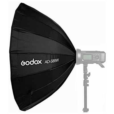 Godox AD-S85W - Parabolic Softbox White 85cm For AD400 PRO / AD300 PRO