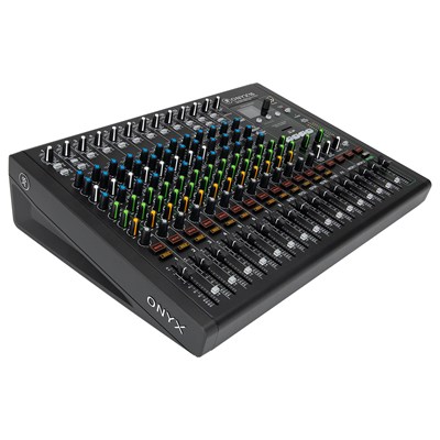 Mackie Onyx16 - 16-Channel Premium Analog mixer with multitrack USB
