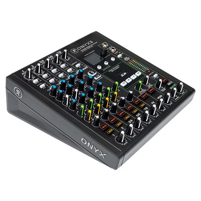 Mackie Onyx8 - 8-Channel Premium Analog Mixer with Multitrack USB