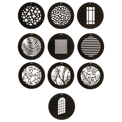 Westcott Optical Spot by Lindsay Adler Gobo Pack 2: Environmental - 10-pack