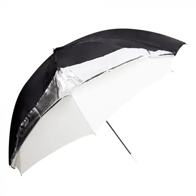 Godox UB-006 Dual Duty Umbrella Black/Silver/White - 101cm