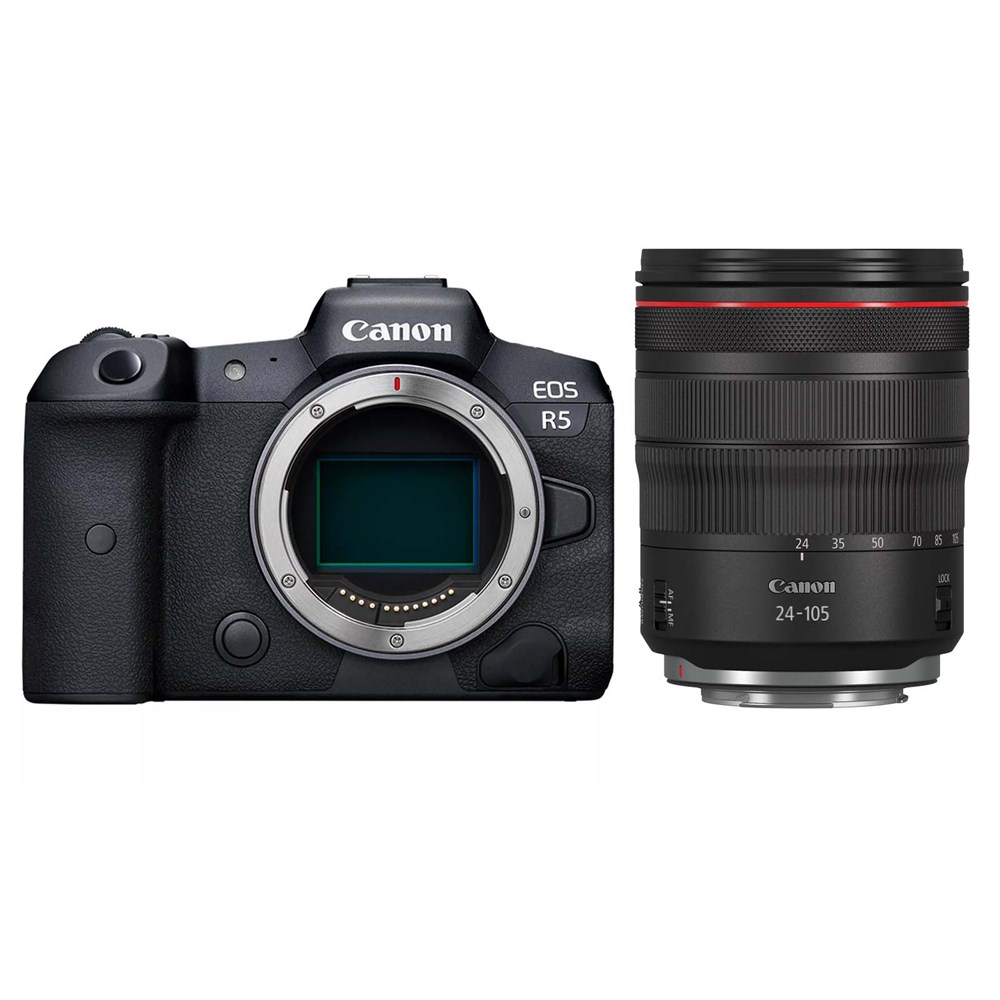 Canon EOS R5 Digital Camera with 24-105mm f4 L Lens | Wex Photo Video