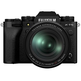 Fujifilm X-T5 Digital Camera with XF 16-80mm Lens - Black