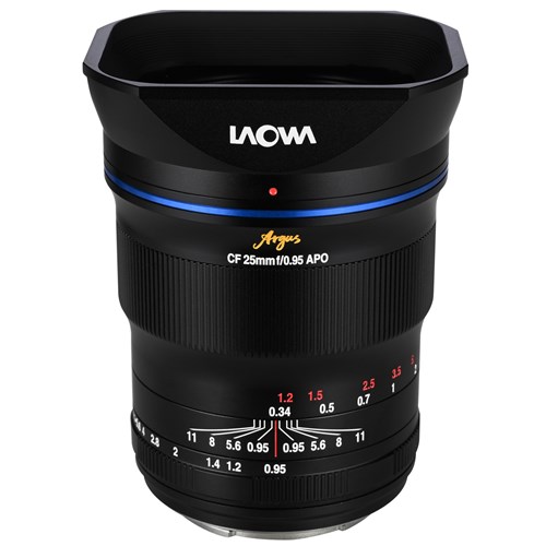 Laowa Argus 25mm f0.95 CF APO Lens for Fujifilm X