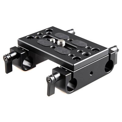 SmallRig Mounting Plate with 15mm Rod Clamps 1775