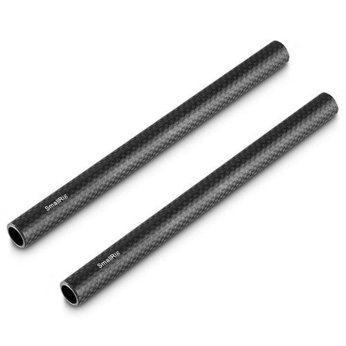 20cm Rod SmallRig 15mm Carbon Fibre Rod 20cm 8 inch 2pcs 870 | Wex Photo Video