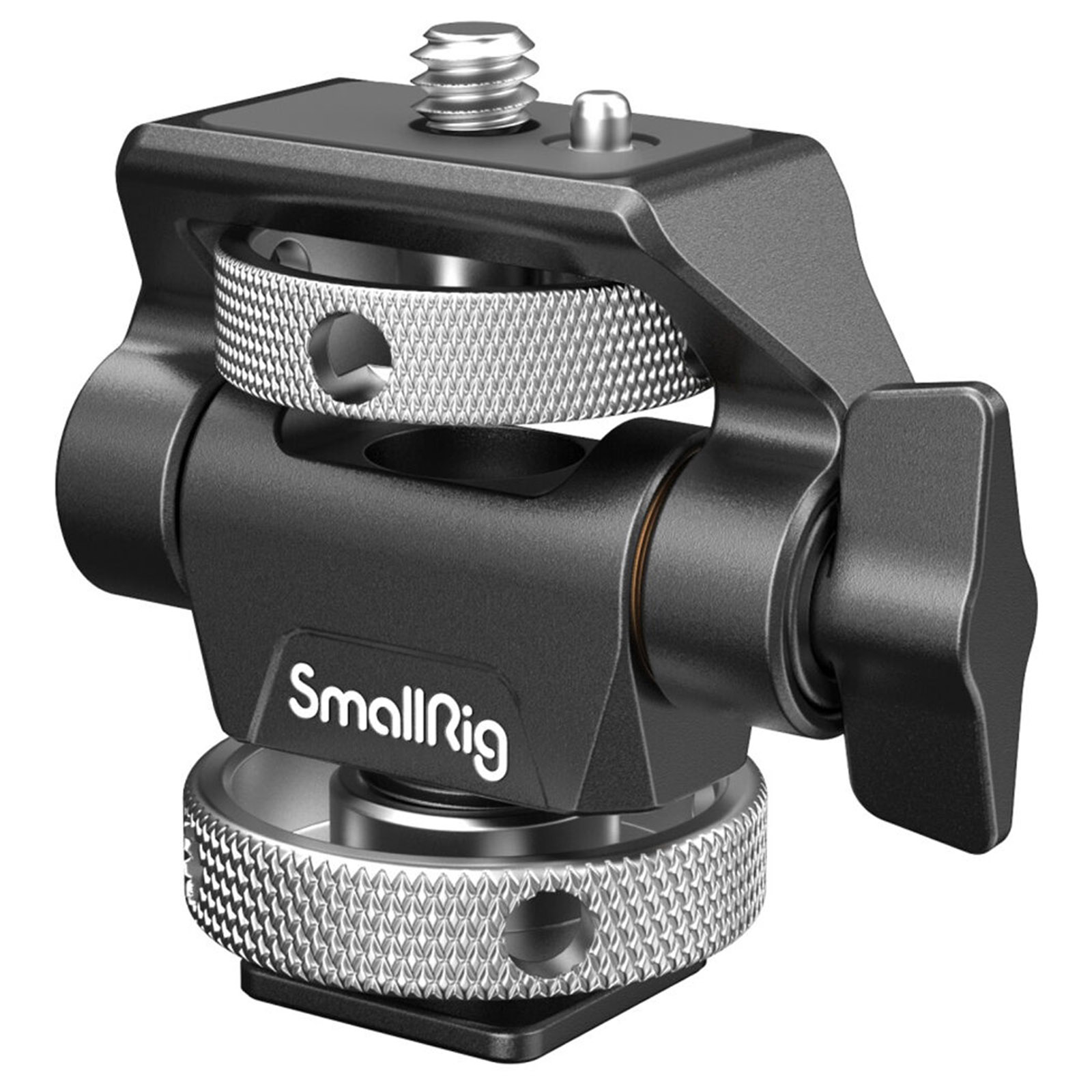 SmallRig Swivel and Tilt Adjustable Monitor Mount with Cold Shoe Mount 2905B