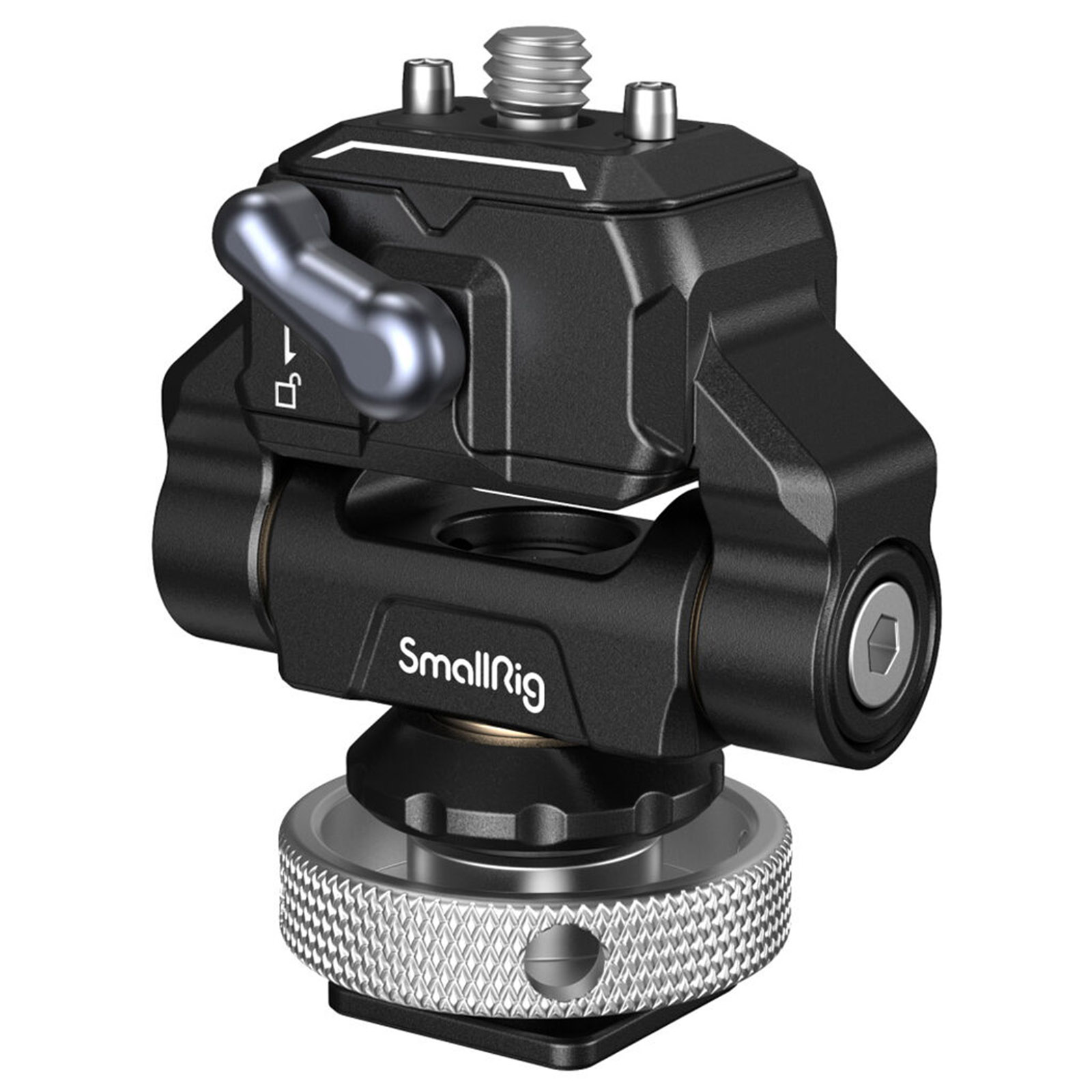 Smallrig Dropin Hawklock Mini Quick Release Monitor Mount With Cold Shoe 3514B Small