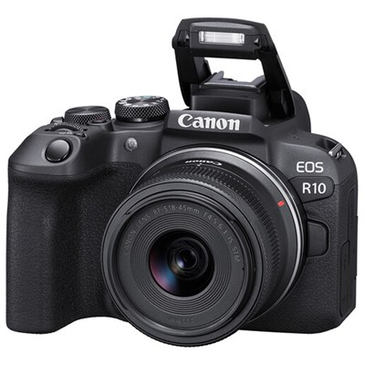 Canon EOS R10 Digital Camera with 18-45mm Lens