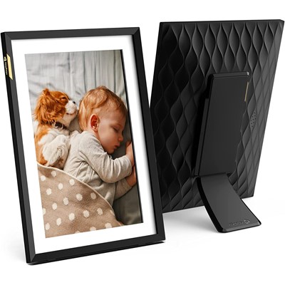Nixplay Touch Screen Smart Photo Frame 10.1-inch - Classic Mat
