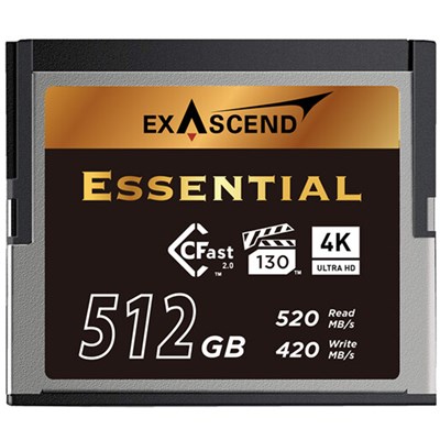 Exascend CFast SSD Essential Series 512GB