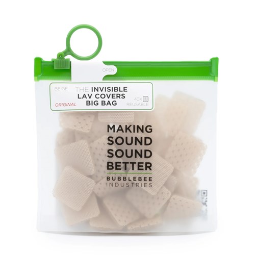 Used Bubblebee The Invisible Lav Covers- Big Bag - Original- Beige