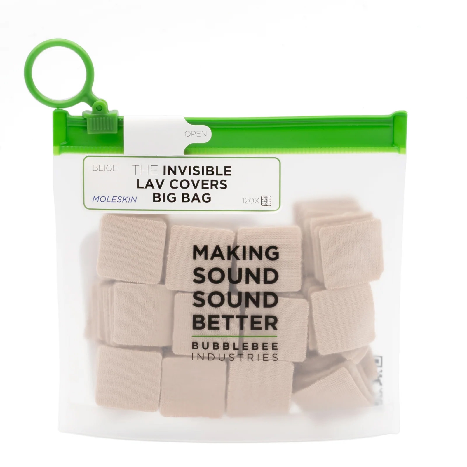 Bubblebee The Invisible Lav Covers- Big Bag - Moleskin- Beige
