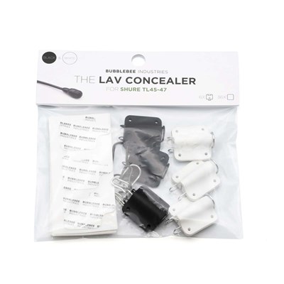 Bubblebee The Lav Concealer For Shure Twinplex Tl45-47- 6-Pack (3 Of Each Colour)