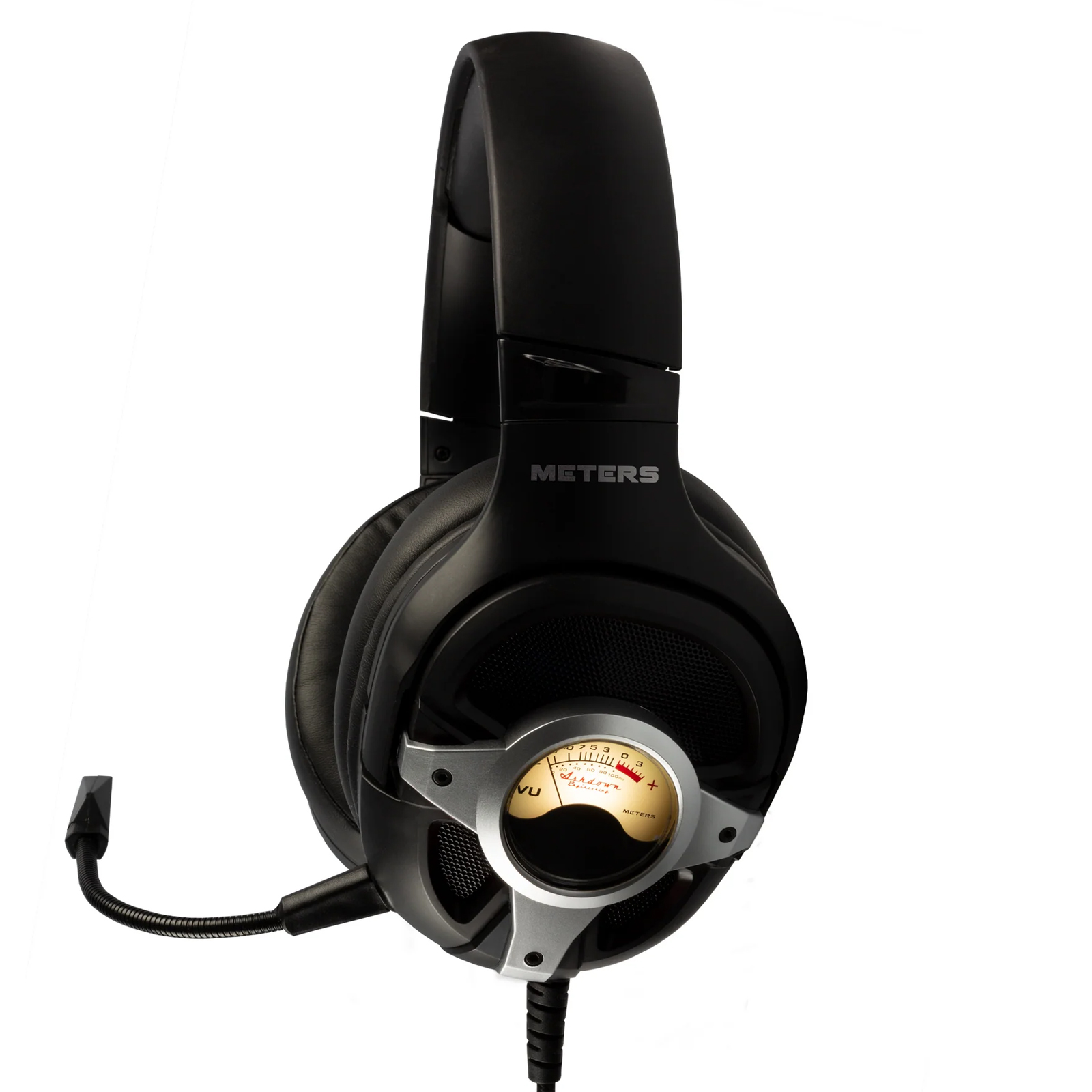 Meters Level Up Silver Wired Gaming Headphones