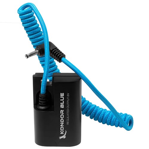 Kondor Blue DC 1.35/3.5 To LPE6 Dummy Battery Cable