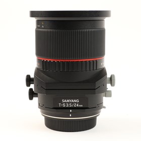 USED Samyang T-S 24mm f3.5 ED AS UMC Lens - Canon Fit