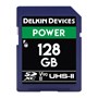 Delkin POWER 128GB (300MB/s) UHS-II V90 SDXC Memory Card