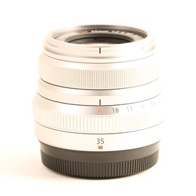 USED Fujifilm XF 35mm f2 R WR Lens - Silver