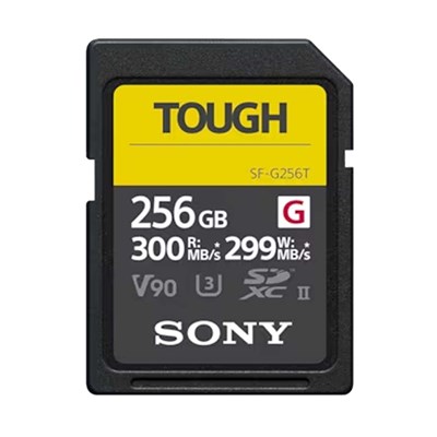 Sony SF-G Series TOUGH 300MB/s SDXC UHS-II V90 - 256GB