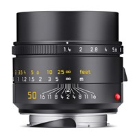 Leica 50mm f1.4 Summilux-M ASPH Lens (11 Blade Aperture) - Black