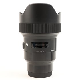 USED Sigma 14mm f1.8 DG HSM Art Lens - Sony E Fit