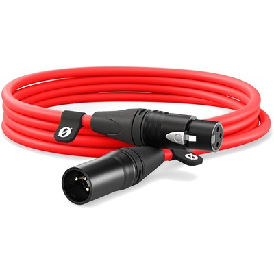 Rode XLR Cable RED 3 Metres