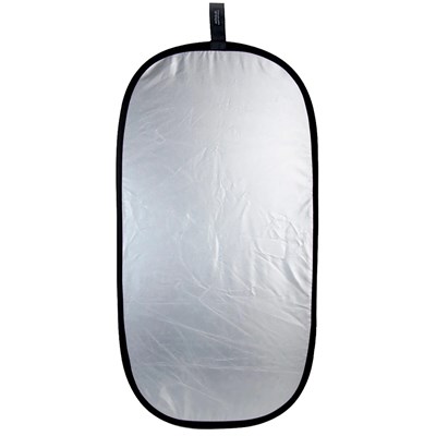 Rogue 2-In-1 Reflector Silver / White - 20x40 Inch