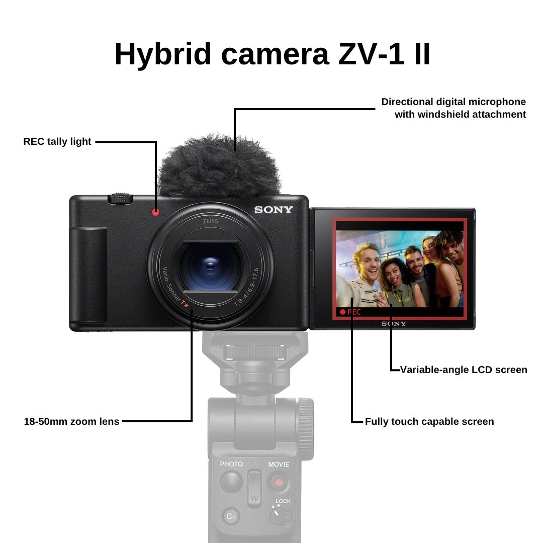 Sony ZV-1 Mark II Vlogging Camera | Wex Photo Video