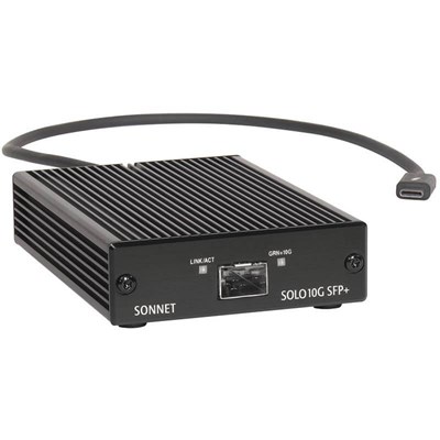 Sonnet Solo 10G SFP Thunderbolt 3 to 10GBASE-T Ethernet Adapter