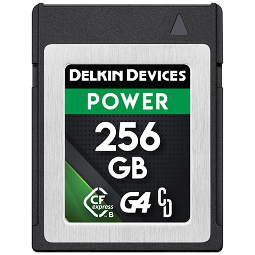 Delkin POWER 256GB (1780MB/s) CFexpress Type B G4 Memory Card