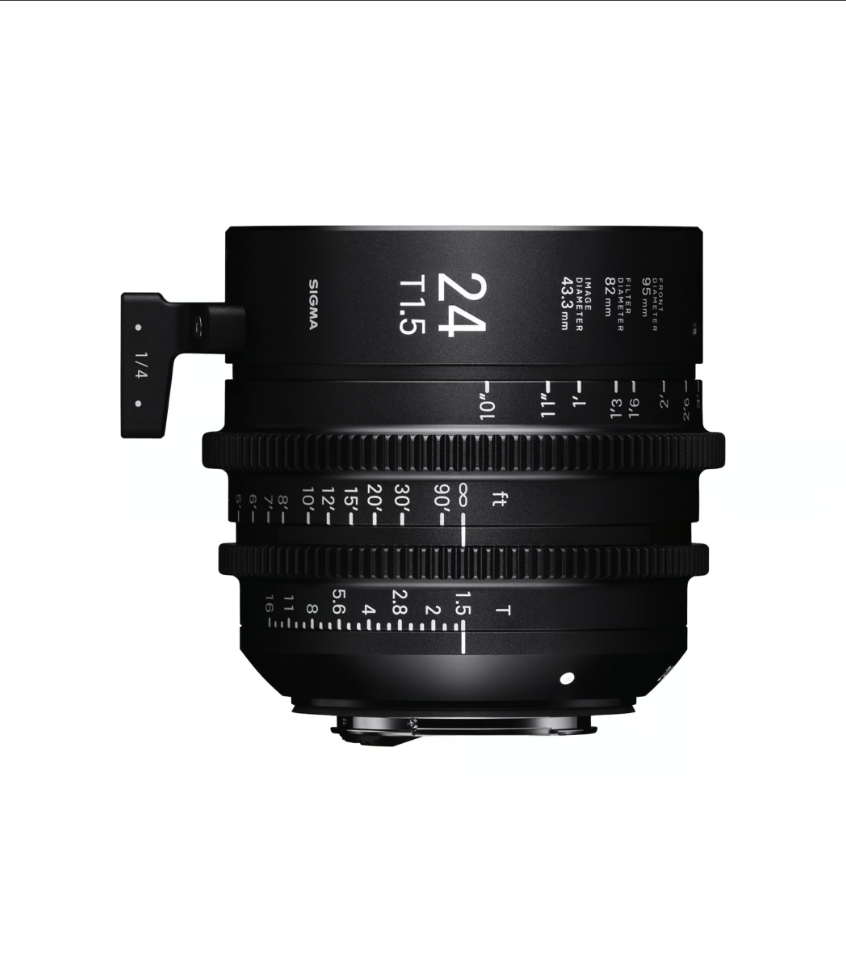 Sigma 24mm T1.5 FF High Speed Prime Cine Lens - Canon Mount