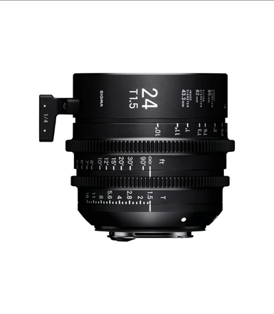 Sigma 24mm T1.5 FF High Speed Prime Cine Lens - Canon Mount