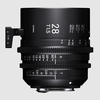 Sigma Cine 28mm T1.5 FF Fully Luminous Metric Lens - PL-i Mount