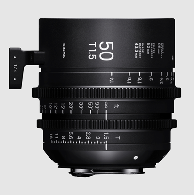 Sigma Cine 50mm T1.5 FF Metric Lens - Canon Mount