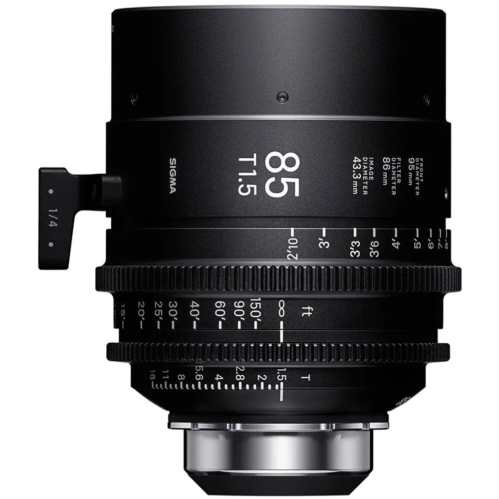 Sigma Cine 85mm T1.5 FF Luminous Metric Lens - PL-i Mount