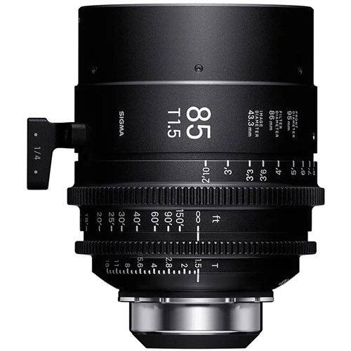 Sigma Cine 85mm T1.5 FF Luminous Metric Lens - PL-i Mount