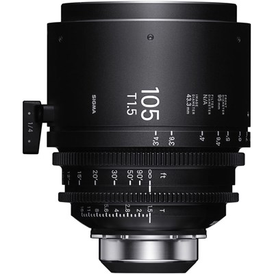 Sigma Cine 105mm T1.5 FF Metric Lens - PL-i Mount