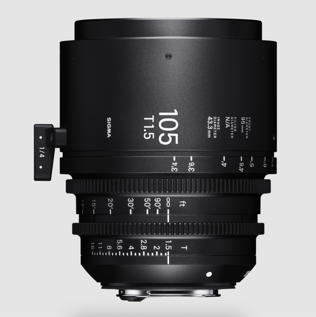 Sigma Cine 105mm T1.5 FF Fully Luminous Metric Lens - Sony Mount
