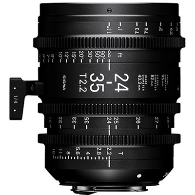 Sigma Cine 24-35mm T2.2 FF Zoom Fully Luminous - Canon Mount