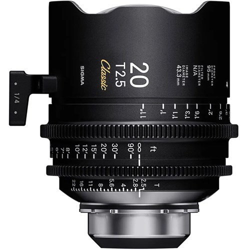 Sigma Cine FF Classic Metric Prime 20mm T2.5 - PL Mount