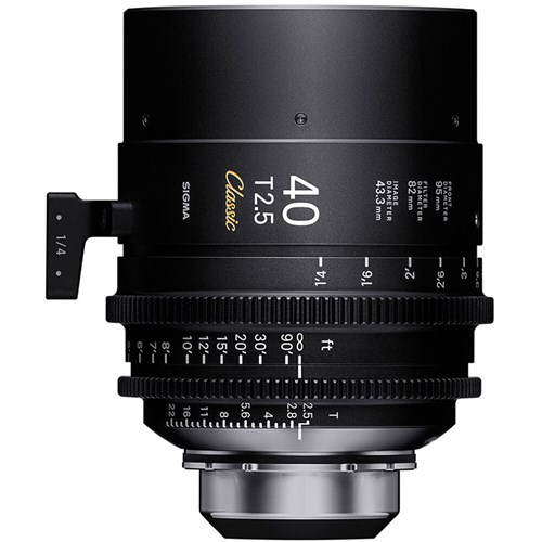 Sigma Cine FF Classic 40mm T2.5 - PL Mount