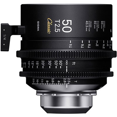 Sigma Cine FF Classic 50mm T2.5 - PL Mount