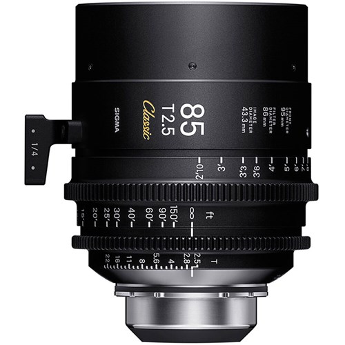 Sigma Cine FF Classic 85mm T2.5 - PL Mount