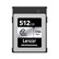Lexar 512GB Professional (1750MB/Sec) Type B Cfexpress Silver Series Memory Card