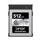 Lexar 512GB Professional (1750MB/Sec) Type B CFexpress Silver Series Memory Card