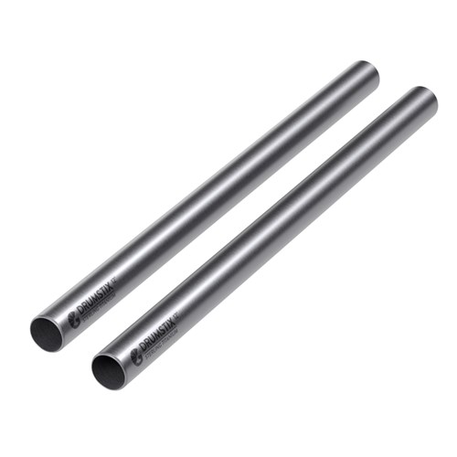 Bright Tangerine Drumstix 19mm Titanium Support Rods - 12Inch Pair (30.4cm)