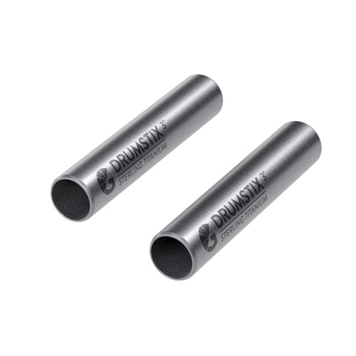 Bright Tangerine Drumstix 15mm Titanium Support Rods - 3Inch Pair (7.6cm)