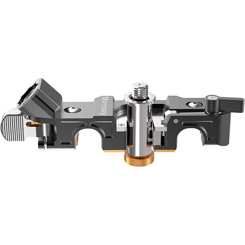 Bright Tangerine 15mm LWS Lens Support with 3/8Inch Post - Morrissey